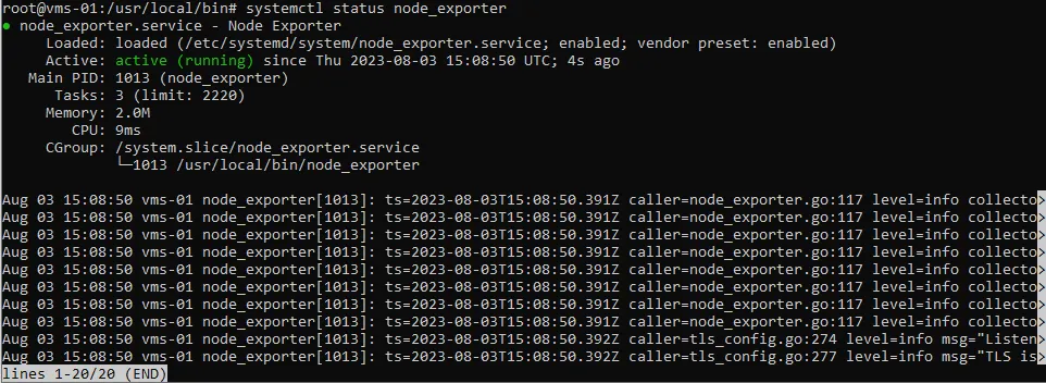status node_exporter